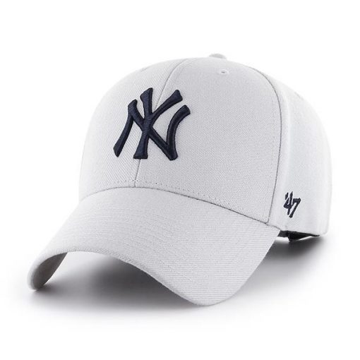 New York Yankees 47 Brand Steel Gray MVP Adjustable Hat