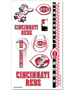 Cincinatti Reds Temporary Tattoos