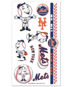 New York Mets Temporary Tattoos