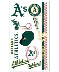 Oakland Athletics Temporary Tattoos