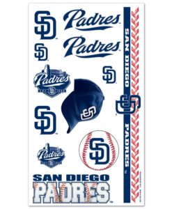 San Diego Padres Temporary Tattoos