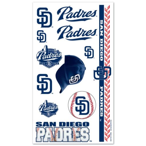 San Diego Padres Temporary Tattoos