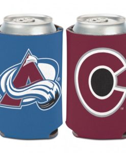 Colorado Avalanche 12 oz Blue Maroon Can Koozie Holder