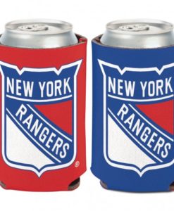 New York Rangers 12 oz Blue Red Can Koozie Holder