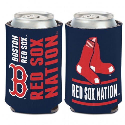 Boston Red Sox 12 oz Navy Slogan Can Koozie Holder
