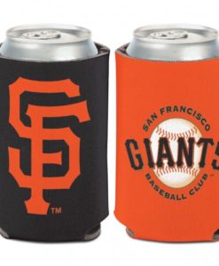 San Francisco Giants 12 oz Black Orange Can Koozie Holder