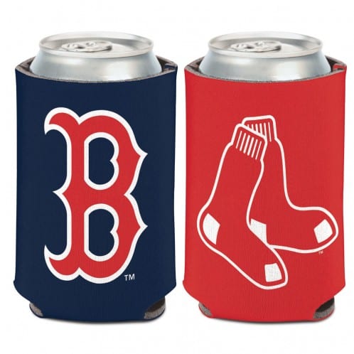 Boston Red Sox 12 oz Red Navy Can Koozie Holder
