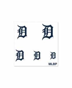 Detroit Tigers Fingernail Tattoos