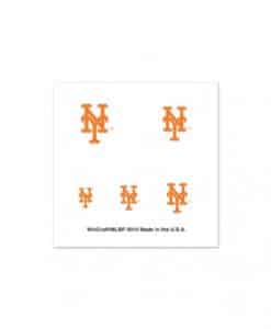 New York Mets Fingernail Tattoos