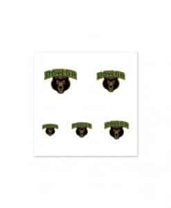 Baylor University Bears Fingernail Tattoos