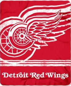 Detroit Red Wings Blanket 50" x 60" Fleece Fade Away Design