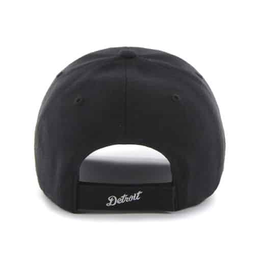 Detroit Tigers 47 Brand Black White MVP Adjustable Hat - Image 2