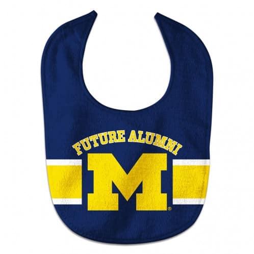 Michigan Wolverines NCAA Baby Bib - All Pro Future Alumni