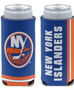 New York Islanders 12 oz Blue Slim Can Koozie Holder