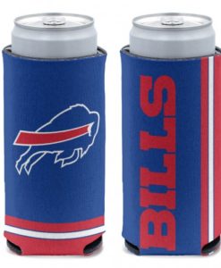 Buffalo Bills 12 oz Blue Slim Can Koozie Holder