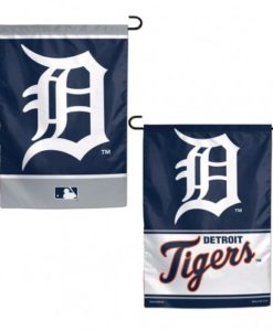 Detroit Tigers MLB 12.5″x18″ 2 Sided Navy Garden Flag