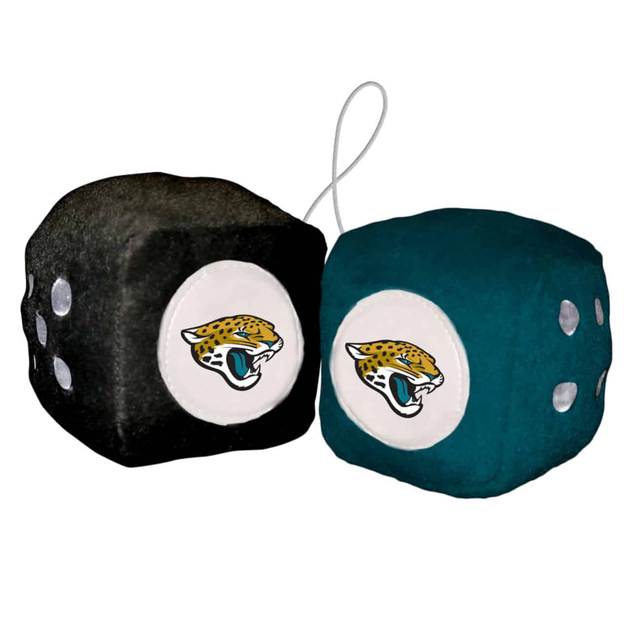 Jacksonville Jaguars Fuzzy Dice Detroit Game Gear