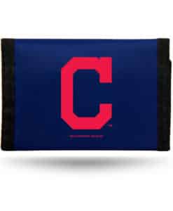 Cleveland Indians Nylon Trifold Wallet