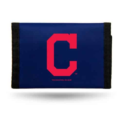 Cleveland Indians Nylon Trifold Wallet