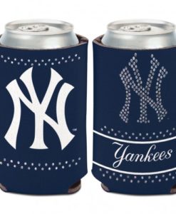 New York Yankees 12 oz Navy Bling Can Koozie Holder