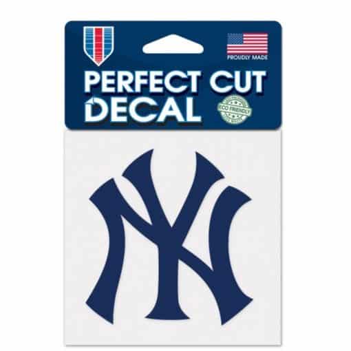 New York Yankees Perfect Cut Decal - 4"x4" Color