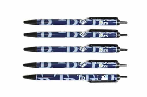 Tampa Bay Rays Click Pens - 5 Pack