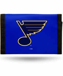 St Louis Blues Nylon Trifold Wallet