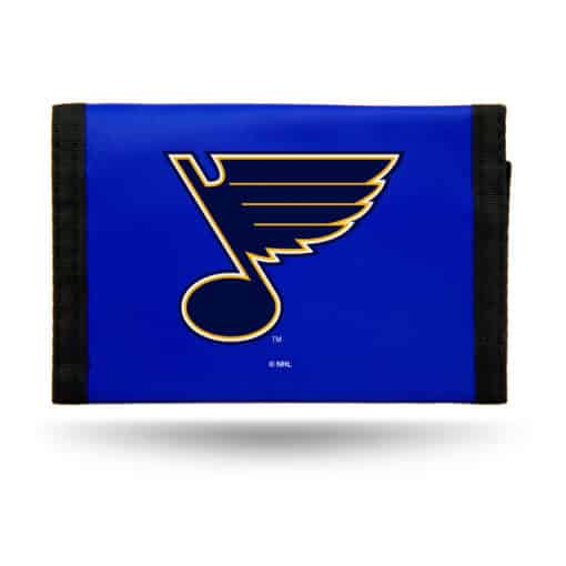 St Louis Blues Nylon Trifold Wallet