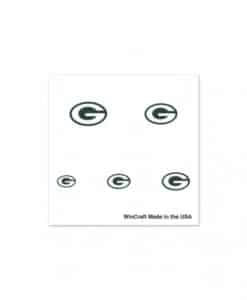 Green Bay Packers Fingernail Tattoos