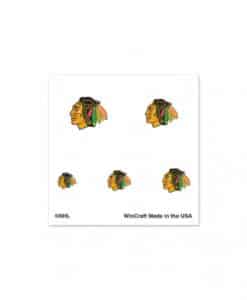 Chicago Blackhawks Fingernail Tattoos