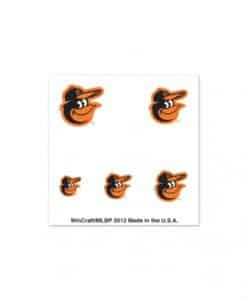 Baltimore Orioles Fingernail Tattoos