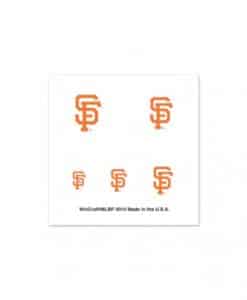 San Francisco Giants Fingernail Tattoos