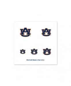 Auburn Tigers Fingernail Tattoos