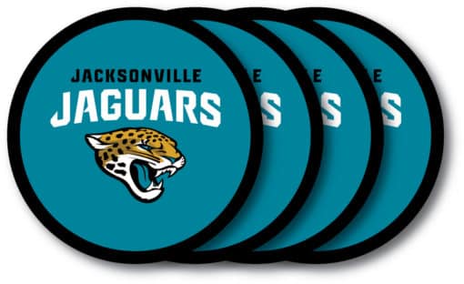 Jacksonville Jaguars Coaster Set - 4 Pack
