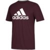 Men's Adidas Ultimate Maroon T-Shirt Tee