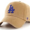 Los Angeles Dodgers 47 Brand Khaki Clean Up Adjustable Hat