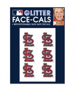 St Louis Cardinals Temporary Glitter Tattoos