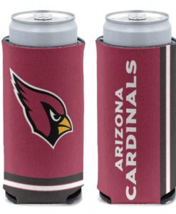 Arizona Cardinals 12 oz Red Slim Can Koozie Holder