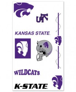 Kansas State Wildcats Temporary Tattoos