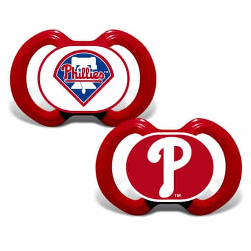 Philadelphia Phillies Red Pacifier - 2 Pack