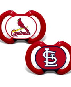 St. Louis Cardinals Pacifier Red - 2 Pack