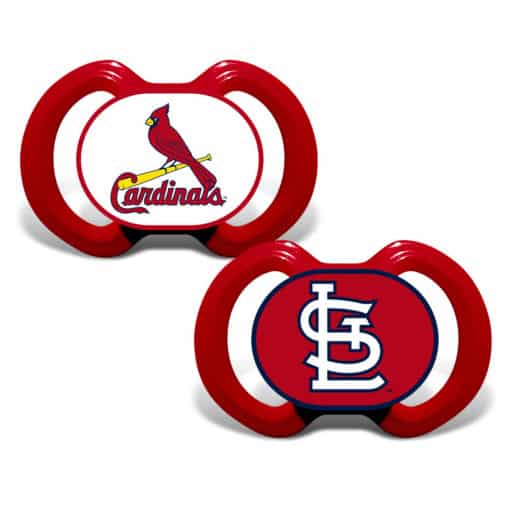 St. Louis Cardinals Pacifier Red - 2 Pack