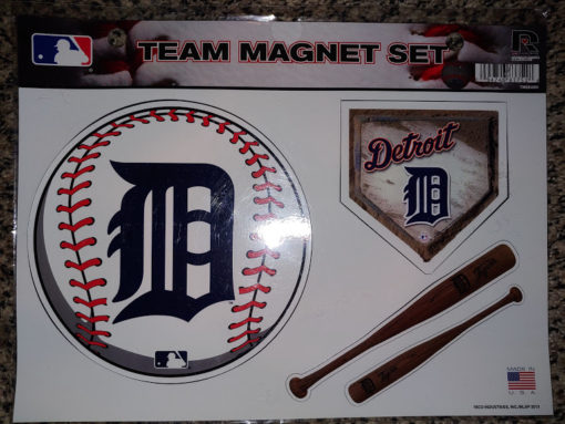 Detroit Tigers Magnets - 11"x8" Sheet