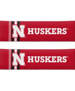 Nebraska Cornhuskers Rally Design Seat Belt Pads