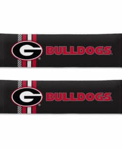 Georgia Bulldogs Rally Design Seat Belt Pads