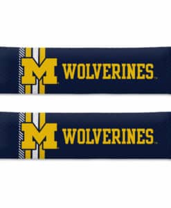 Michigan Wolverines Rally Design Seat Belt Pads