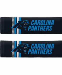 Carolina Panthers Rally Design Seat Belt Pads