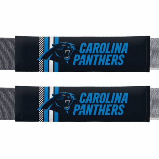 Carolina Panthers Rally Design Seat Belt Pads