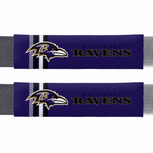 Baltimore Ravens Rally Design Seat Belt Pads