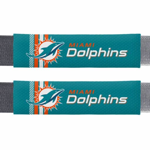 Miami Dolphins Rally Design Seat Belt Pads